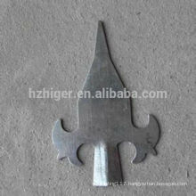 outdoor fence part/decorative security fence part/aluminium casting outdoor fence part